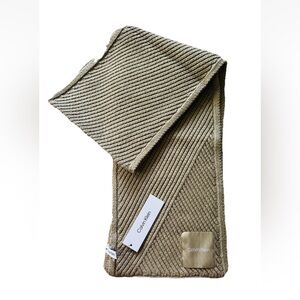 Calvin Klein Unisex Scarf Beige